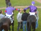 I compagni di scuderia in premiazio